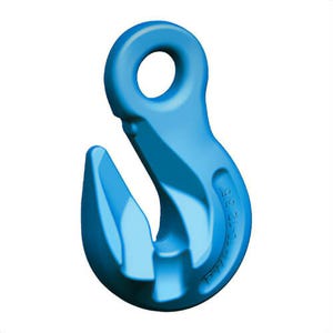 Pewag 88009 Eye Grab Hook, P1020, 3/8 in, Grade 120, 10,600 lb Working Load Limit
