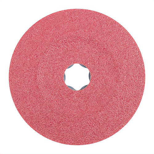 Pferd Combiclick® 40700 Coated Abrasive Disc, 4-1/2 in dia, 60 Grit, Ceramic Oxide Abrasive