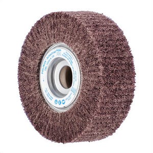 Pferd Polinox® 43128 Unmounted Non-Woven Flap Wheel, 6 in dia, 2 in W Face, 100 Grit, Coarse Grade, Aluminum Oxide Abrasive