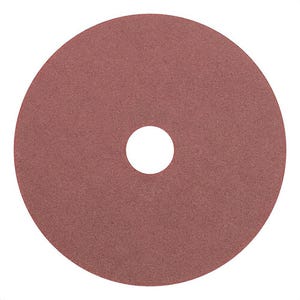 Pferd 62508 Standard Coated Abrasive Disc, 5 in dia, 7/8 in Center Hole, 120 Grit, Aluminum Oxide Abrasive, Arbor Attachment