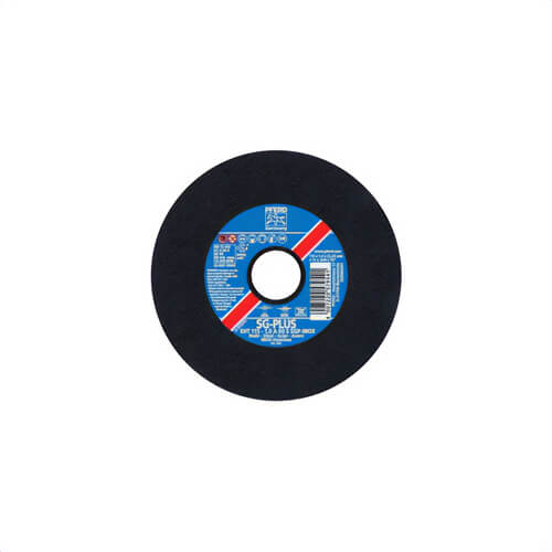 Pferd 69845 Special Line SG-PLUS Flat Cut-Off Wheel, 4-1/2 in dia x 0.04 in thick, 7/8 in Center Hole, 60 Grit, Aluminum Oxide Abrasive