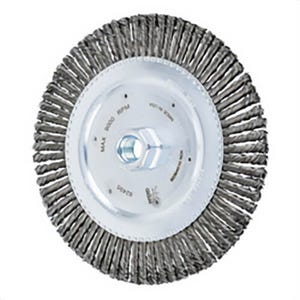 Pferd 82495 Wheel Brush, 6-7/8 in dia Brush, 3/16 in W Face