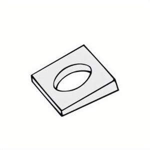 PHD 135E0037EG FIG 135 Bevel Washer, 3/8 in Nominal, Malleable Iron