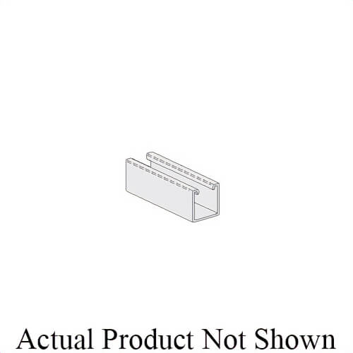 PHD S1012 SS FIG 1012 Channel 1-1/8 x 9/16 in Slots, 2 in Slot Spacing, 12 ga thick, 20 ft L
