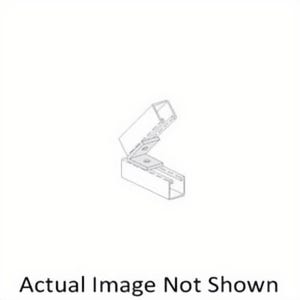 PHD S5361 EG Closed Angle Connector, 2 Holes, 1-5/8 in W, 45° Bend, Low Carbon Steel