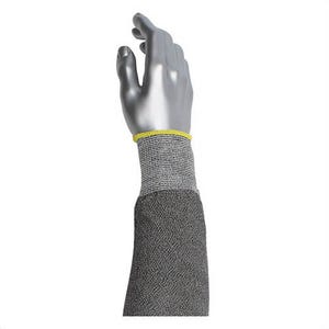 PIP® 20-S13ATA/PE4-18 Sleeve, 18 in L x 13 ga Thick, Anti-Microbial Fiber/ATA®/HPPE, Gray
