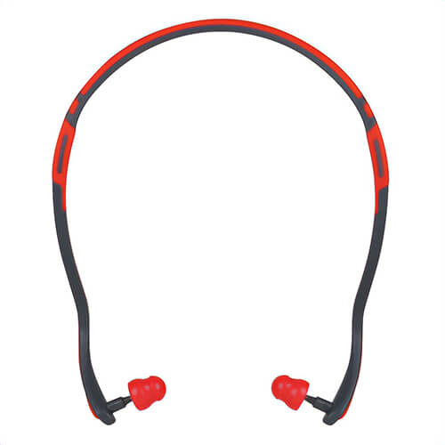 PIP® 267-HPB410 Banded Ear Plug, 24 dB Noise Reduction, Curved Shape, ANSI S3.19-1974, Disposable, Curved Design