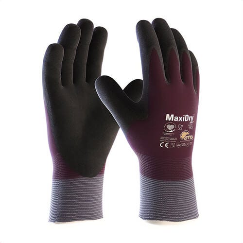 PIP® MaxiDry® Zero™ 56-451/XXL Silicone-Free Washable Cold Protection Gloves, Coated/Insulated