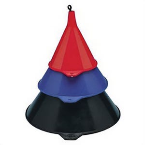 Plews & Edelmann® 75-075 Funnel Set, Plastic, 3 pc