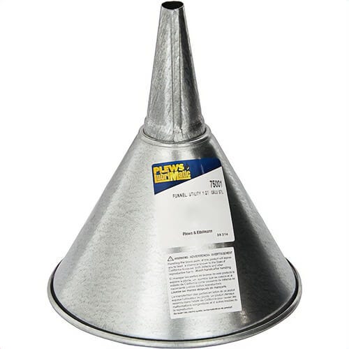 LubriMatic® 75-001 Steelflow Utility Funnel, 1 qt