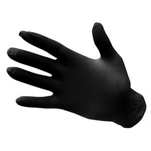 Portwest A925BLUM Powder Free Nitrile Disposable Glove, Latex Free, Textured Finish, 3 mil Thick, Blue, M