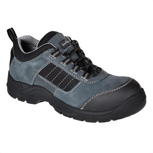 Portwest FC64BKR44 Compositelite Trekker Shoe, Composite Toecap, Oil Resistant Outsole, Breathable Mesh Lining, Black, Size 11