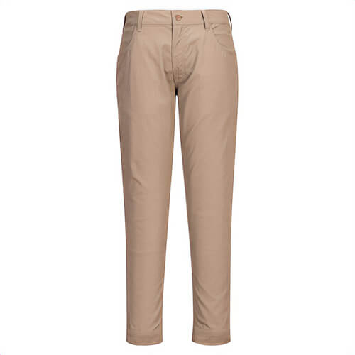 Portwest FR404KHR44 Bizflame® 88/12 Flex Flame Resistant Pants, Khaki, Size 44