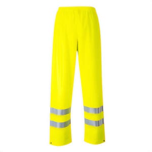 Portwest FR43YERXXXL Sealtex® Flame Hi-Viz Flame Resistant Pants, Yellow, 3XL