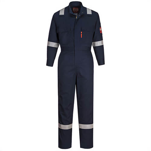 Portwest FR504NARXXL Bizflame® 88/12 Women's Flame Resistant Coverall, Navy, 2XL
