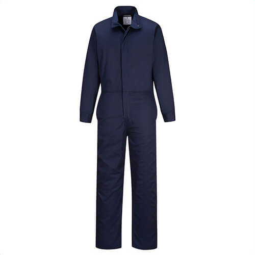Portwest FR505NARXXXL Bizflame® 88/12 ARC Flame Resistant Coverall, Navy, 3XL