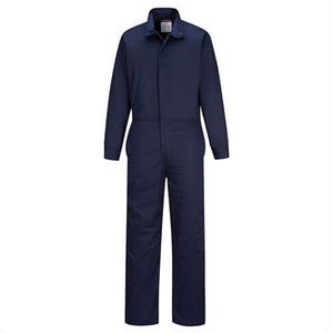 Portwest FR505NARXXXL Bizflame® 88/12 ARC Flame Resistant Coverall, Navy, 3XL
