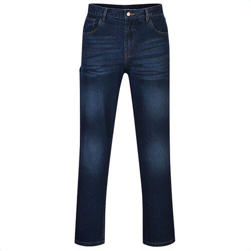 Portwest FR54INX40 Bizflame® Denim Flame Resistant Flex Jean, Indigo, X-Tall, Size 40