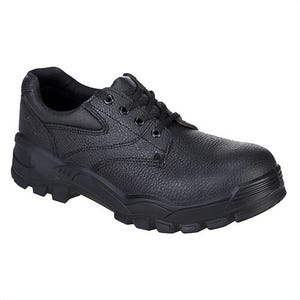 Portwest FW14BKR52 Steelite Protector Shoe, Fuel and Oil Resistant PU Outsole, Black, Size 18