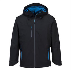 Portwest S600NARXXXL KX3â„¢ Rain Jacket, Water Resistant, Wind Proof, 4 Pockets, Zipped Chest Pocket, Contrast Zipper, Navy, 3XL