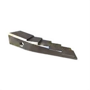 Power Team® 2008083 Stepped Shoe, for use with FLS Series 16.5 ton Hydraulic Flange Spreader, 4 in x 4.92 in x 0.87 in, Steel