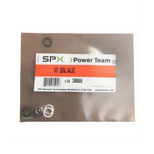 Power Team® 300606 Valve Seal Kit, for use with 61463, 61463-CL, 65703-CJJ, PE172S-KJ and PE172S-HW Electric Hydraulic Pump