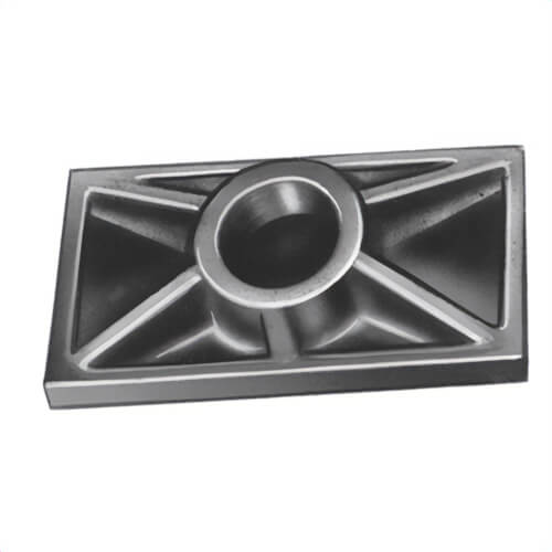 Power Team® 32325 C Series Cylinder Flat Base, for use with 10 ton C Series and CBT Cylinder, 1-1/4-11-1/2 NPSM