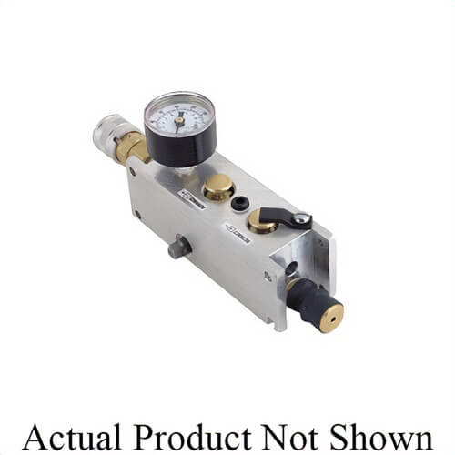 Power Team® 350090 Air Controller with Relief Valve and Pressure Gauge, for use with Inflatable Air Single Jack