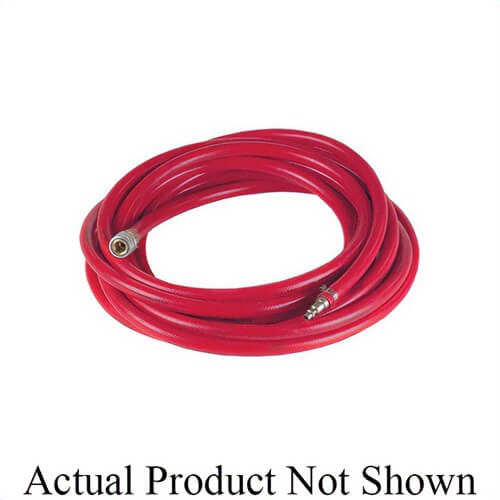 Power Team® 350208 Air Hose Assembly, for use with IJ Series 13 to 74 ton Inflatable Air Jack, Red