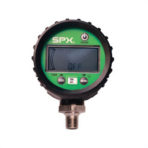 Power Team® 9042DG Digital Pressure Gauge, 0 to 10,000 psi, 2-1/2 in dia Gauge, 0.5 % Accuracy