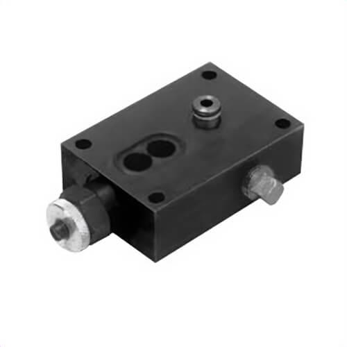 Power Team® 9521 Pump Mounted Subplate With Adjust Pressure Control, Steel