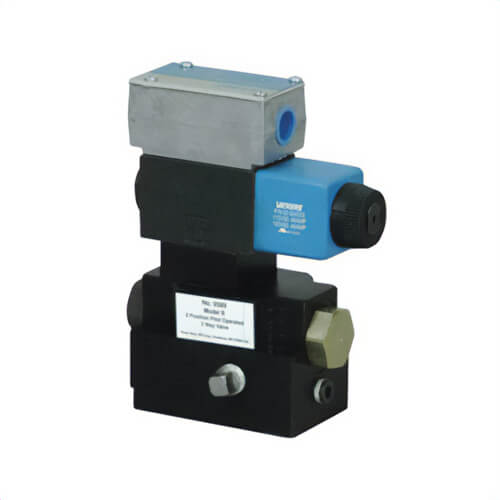 Power Team® 9553 Pilot Operated Pump Mounted Solenoid Valve, 2-Port/3-Way Ports/Ways, 3/8 in NPTF Port, 10,000 psi Pressure