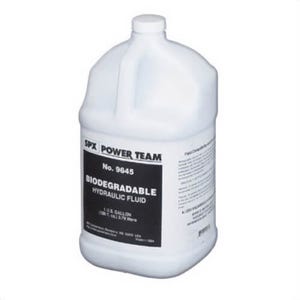 Power Team® 9645 Biodegradable Hydraulic Oil, 1 gal, Petroleum Odor/Scent, Amber/Clear, Liquid Form