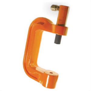 Power Team® CC25 C-Clamp, 6 in D Throat, 25 ton Clamping, 13 in Jaw Opening, 3-5/16-12 UNS Screw