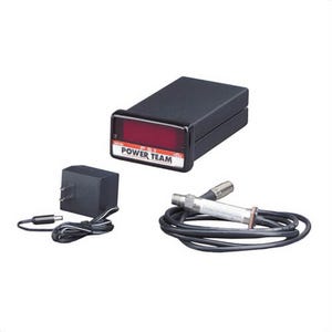 Power Team® DG100 Pressure Gauge, 0 to 10,000 psi Pressure, 1/4 in NPTF Connection, 5 A at 115V AC, 1 % Accuracy