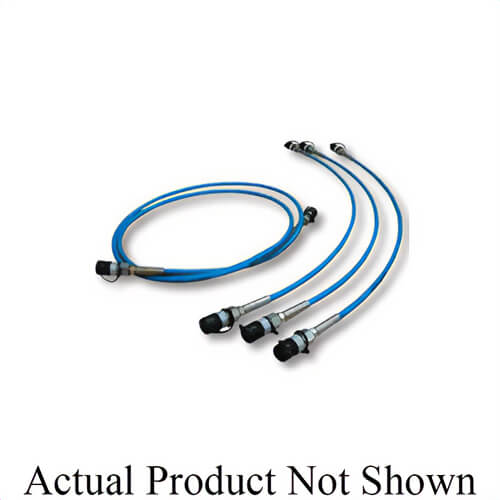 Power Team® HL30M-DL Subsea Downline Hose With Locking Collar, Male Coupler x Female Coupler, 1500 bar, 30 m L