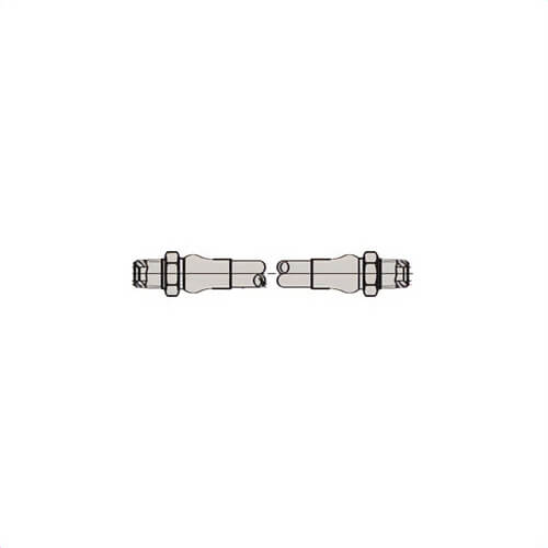 Power Team® 100282 Hydraulic Hose, Thermoplastic, NPTF End Style, 1/4 in Nominal, 2 ft L, 5,000 psi Working