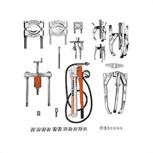 Power Team® IPS17 HP Series Hydraulic Master Puller Set, 17.5 ton Capacity