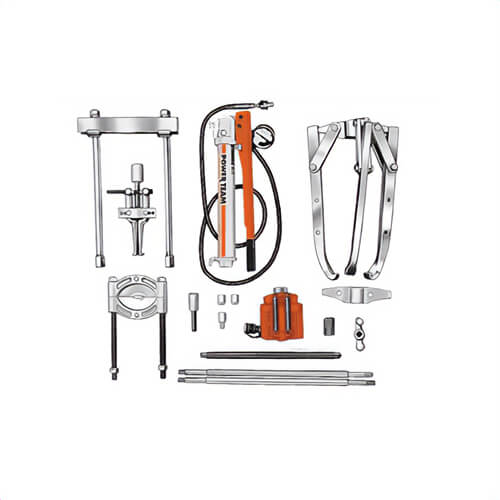 Power Team® IPS17H HP Series Hydraulic Puller Set, 17.5 ton Lifting Force