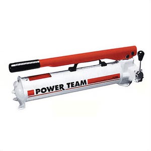 Power Team® P159D P Series Manually Operated 2-Speed Hydraulic Pump, 152 in³ Tank