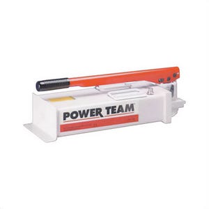 Power Team® P300 2-Speed Single Acting Hand Pump, 1.5 gal Tank, 310 in³ Pump