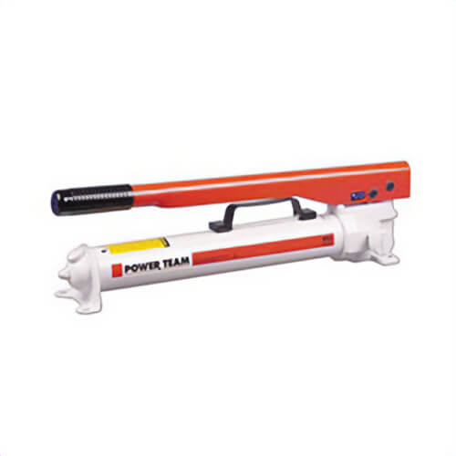 Power Team® P55 P Series Manually Operated 1-Speed Hydraulic Pump, 55 in³ Tank