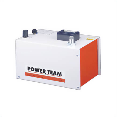 Power Team® PA60 2-Speed Air Driven Hydraulic Pump, 6 in³/min Air Flow, 3/8 in FNPT Fluid Port, 1/4 in FNPT Air Inlet