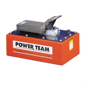 Power Team® PA6M-1 1-Speed Hydraulic Air Pump, 6 in³/min Air Flow, 3/8 in NPTF Fluid Port