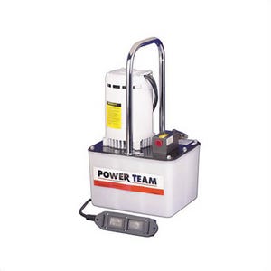 Power Team® PE172-E110 Electric Hydraulic Pump, 1/2 hp, 2 Stages, 4.72 L Reservoir