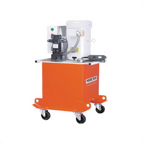 Power Team® PE4004 Electric Hydraulic Pump, 10 hp, 2 Stages, 3927 in³ Reservoir, 420 in³/min Flow Rate, 200 to 10,000 psi 