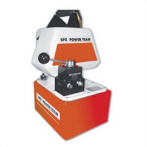 Power Team® PE554W-RP50 Vanguard® Portable Electric Hydraulic Pump, 1-1/8 hp, 2 Stages, 525 in³ Reservoir, 56 in³/min