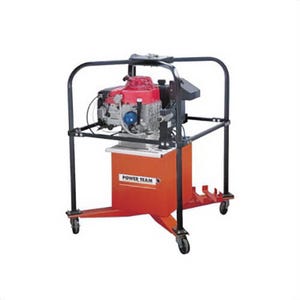 Power Team® PG4204 Gasoline Pump, 3927 in³ Reservoir, 20 hp, 10,000 psi Max Pressure, 420 in³/min Flow Rate