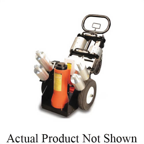 Power Team® RJ100T24E-E Electric Portable Railroad Jack With Extension, 100 ton Lifting, 53 in H Max Lifting, 24 in L Retracted