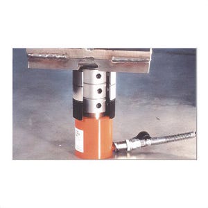 Power Team® RSS2503 Hydraulic Cylinder, Low Height, Single Acting/Double Acting/Spring Return Function, 3 in, 250 ton Max Force